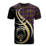 Scottish MacDonnell of Glengarry Modern Clan Badge T-Shirt Believe In Me - K23