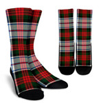 Scottish MacDuff Dress Modern Clan Tartan Socks - BN