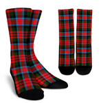 Scottish MacDuff Modern Clan Tartan Socks - BN