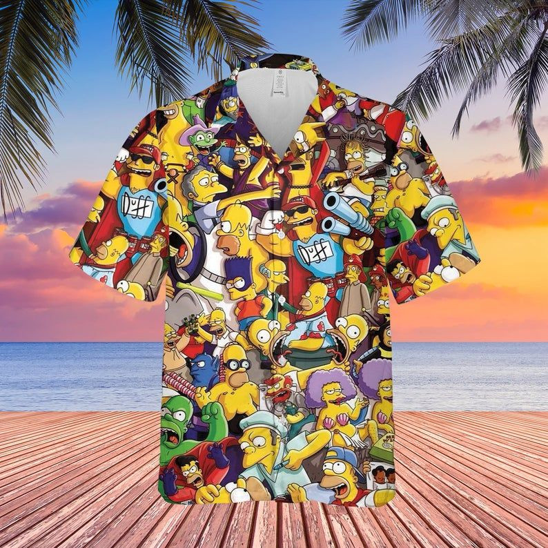 This style of Hawaiian shirt is great for the beach 445