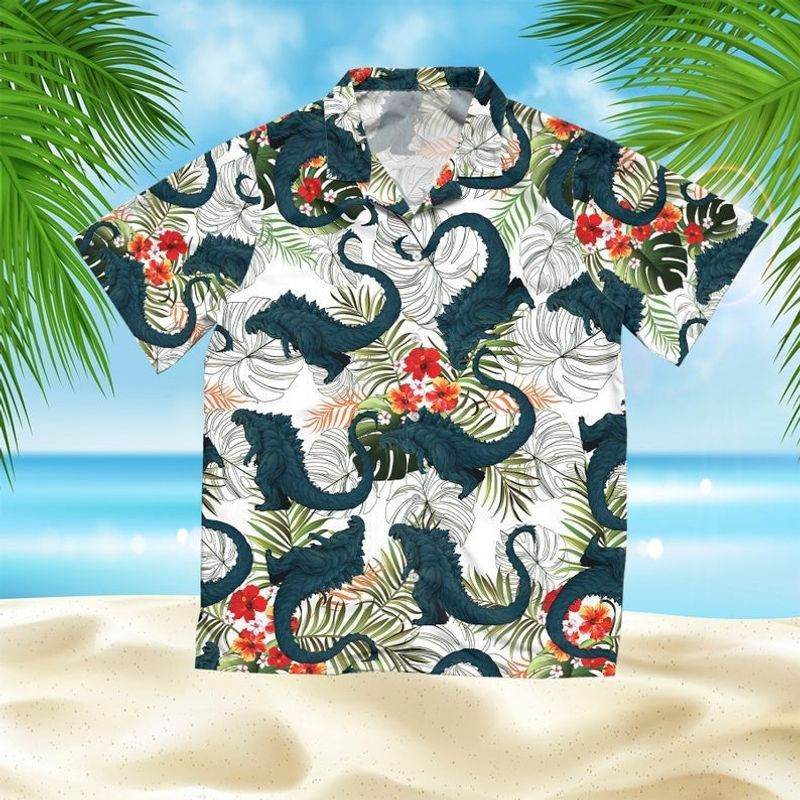 This short sleeve Hawaiian shirt is an option for a cool urban look 459