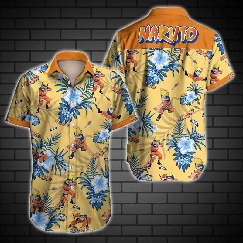 This short sleeve Hawaiian shirt is an option for a cool urban look 427
