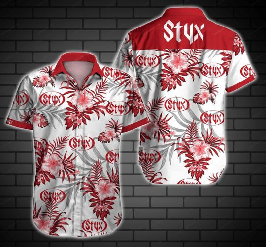 This short sleeve Hawaiian shirt is an option for a cool urban look 367