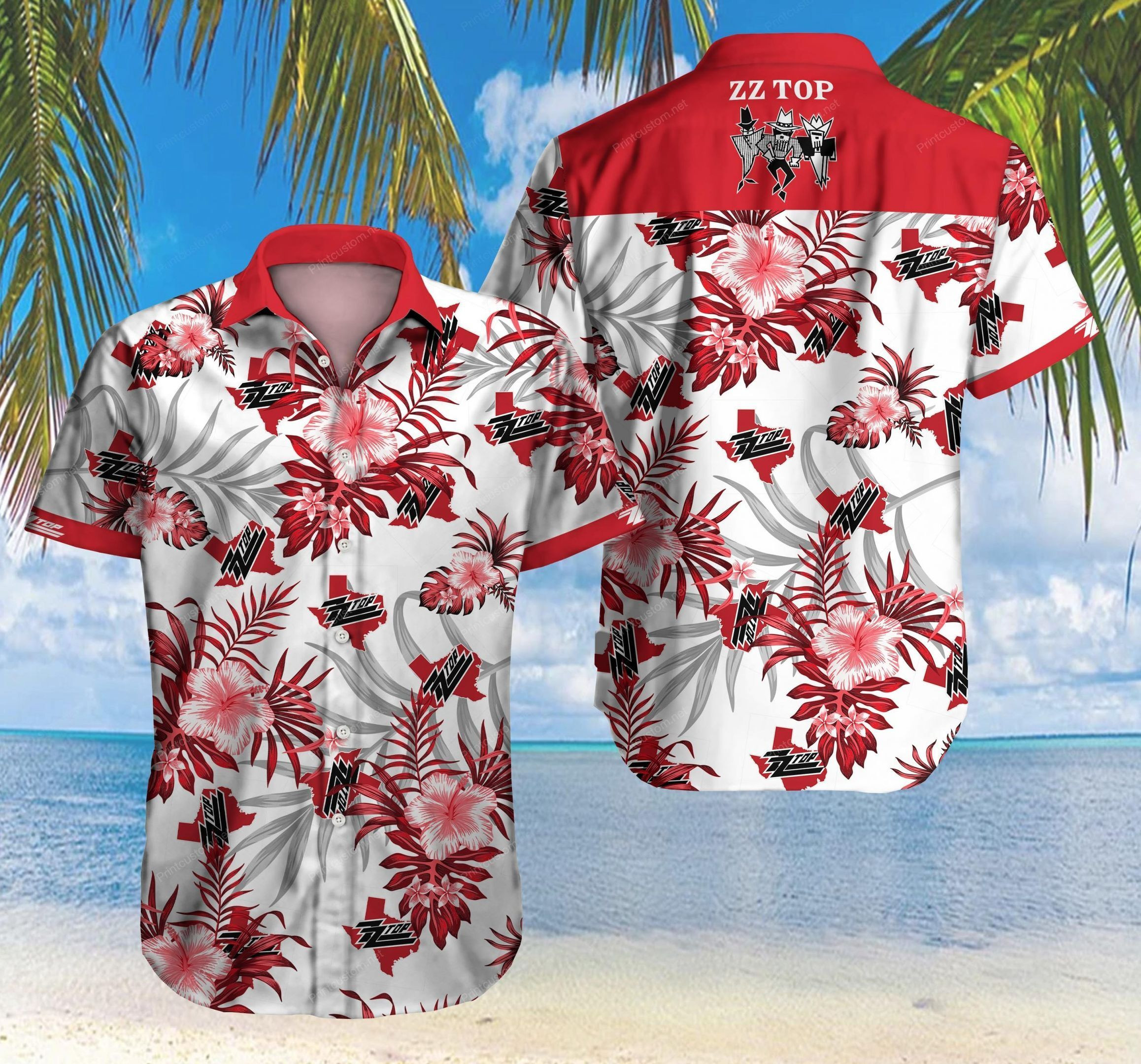 This style of Hawaiian shirt is great for the beach 443