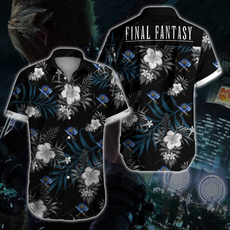 This short sleeve Hawaiian shirt is an option for a cool urban look 353