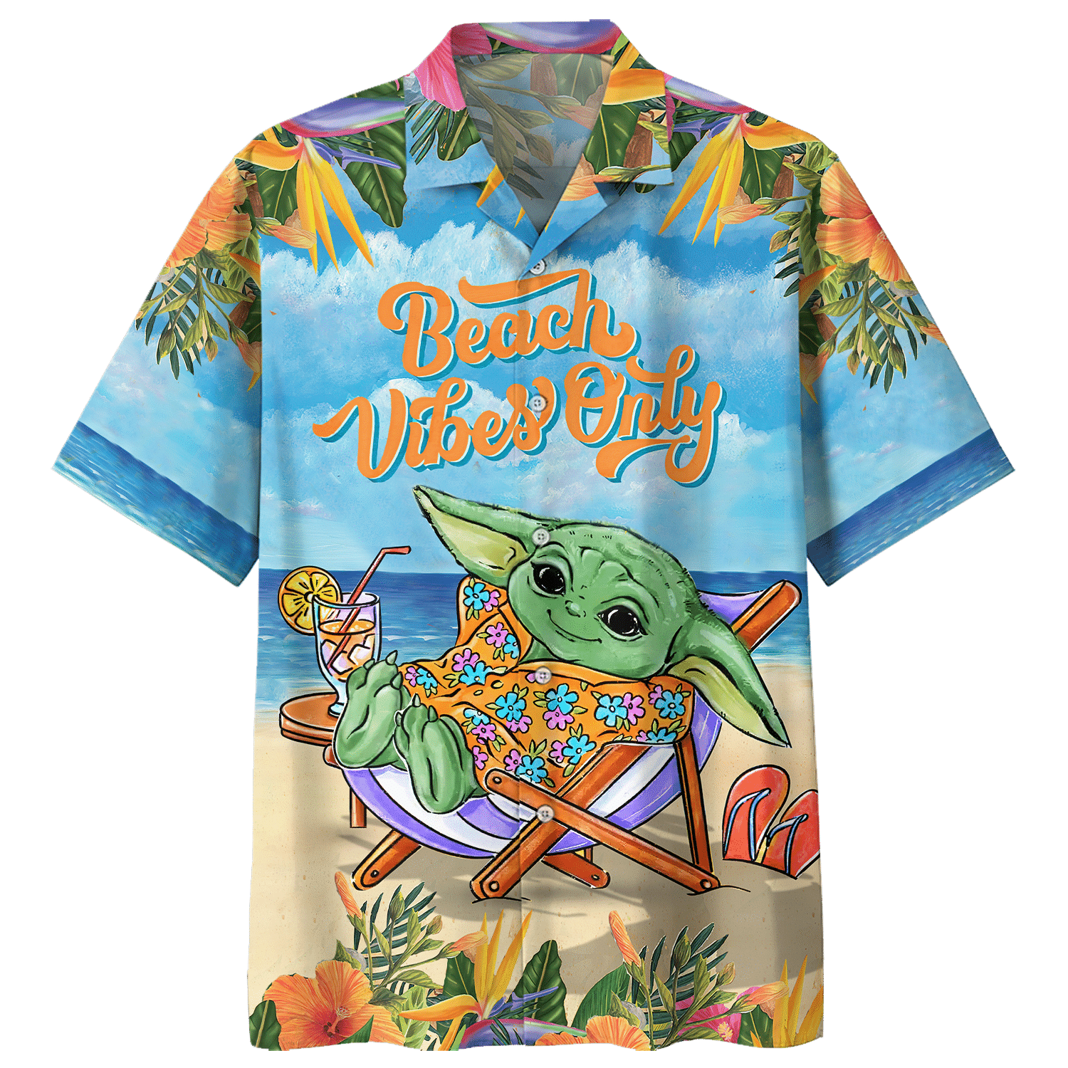 This style of Hawaiian shirt is great for the beach 281