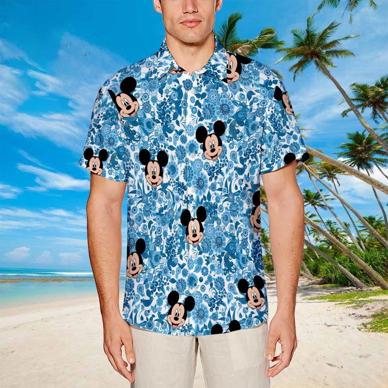 This short sleeve Hawaiian shirt is an option for a cool urban look 265