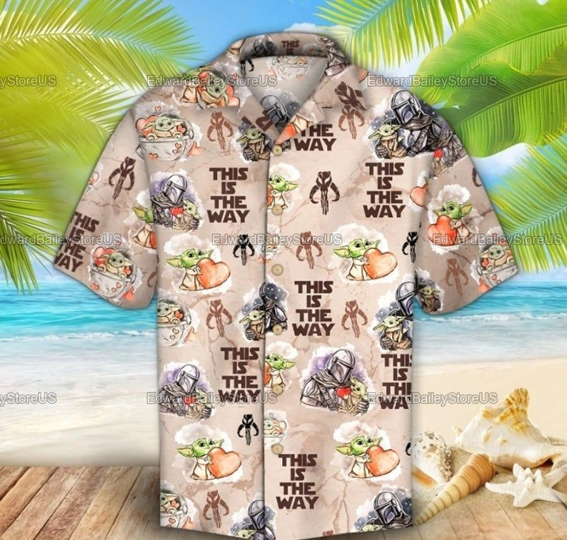 This short sleeve Hawaiian shirt is an option for a cool urban look 385