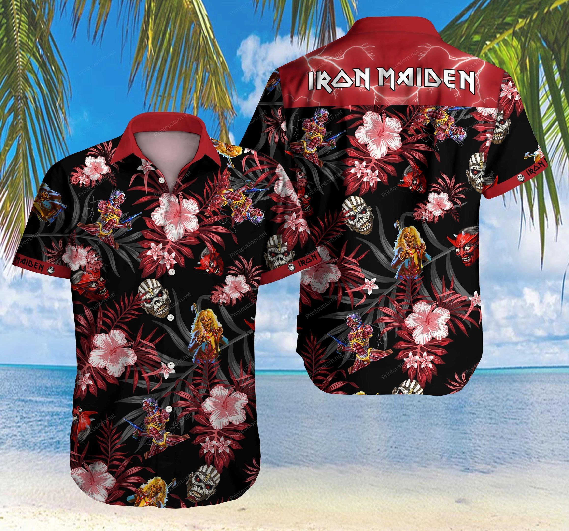 This style of Hawaiian shirt is great for the beach 343