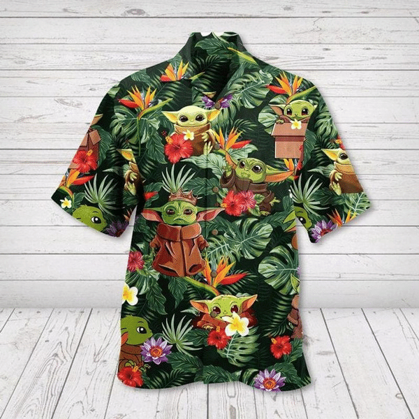 This short sleeve Hawaiian shirt is an option for a cool urban look 245