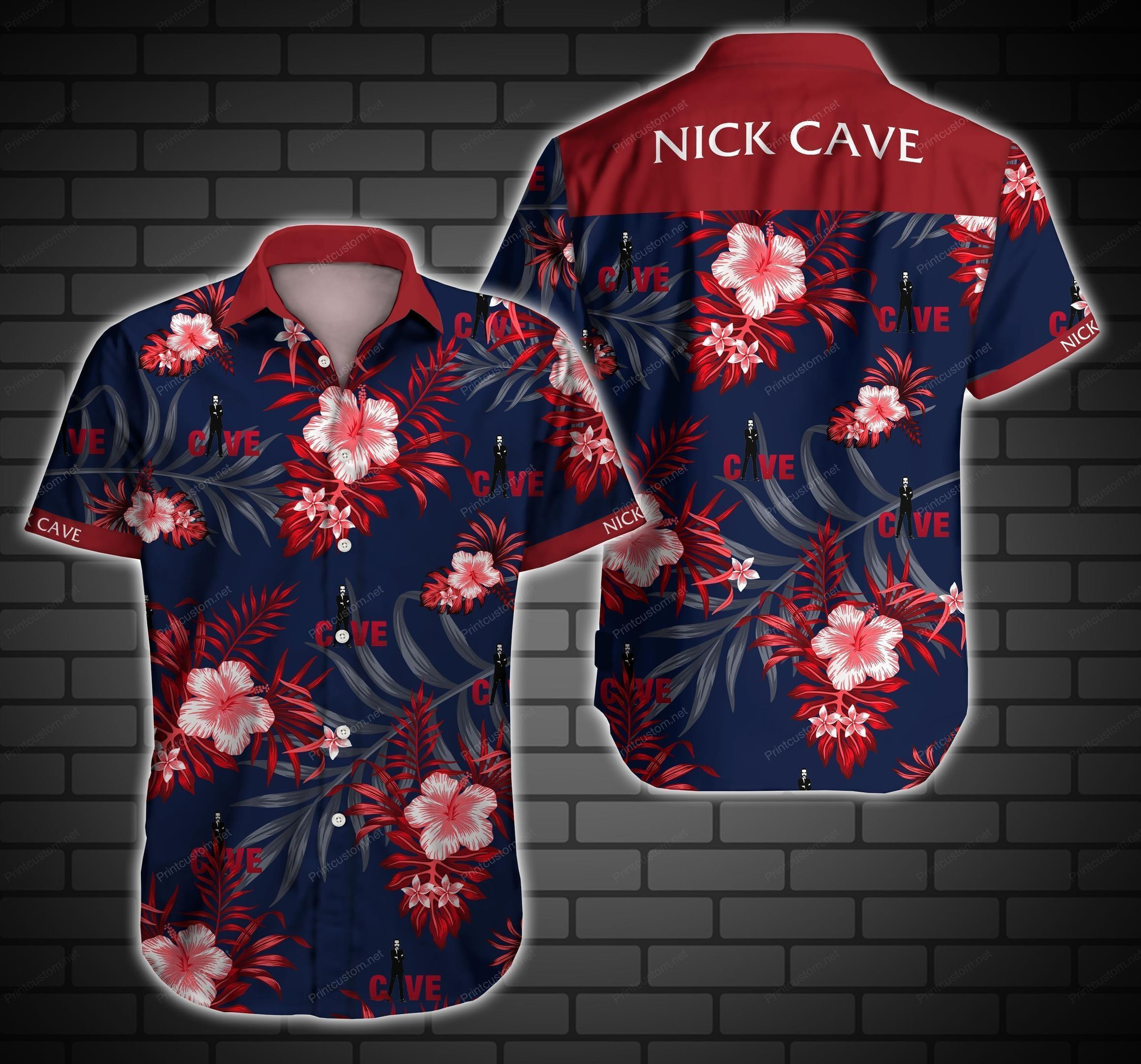 This short sleeve Hawaiian shirt is an option for a cool urban look 75