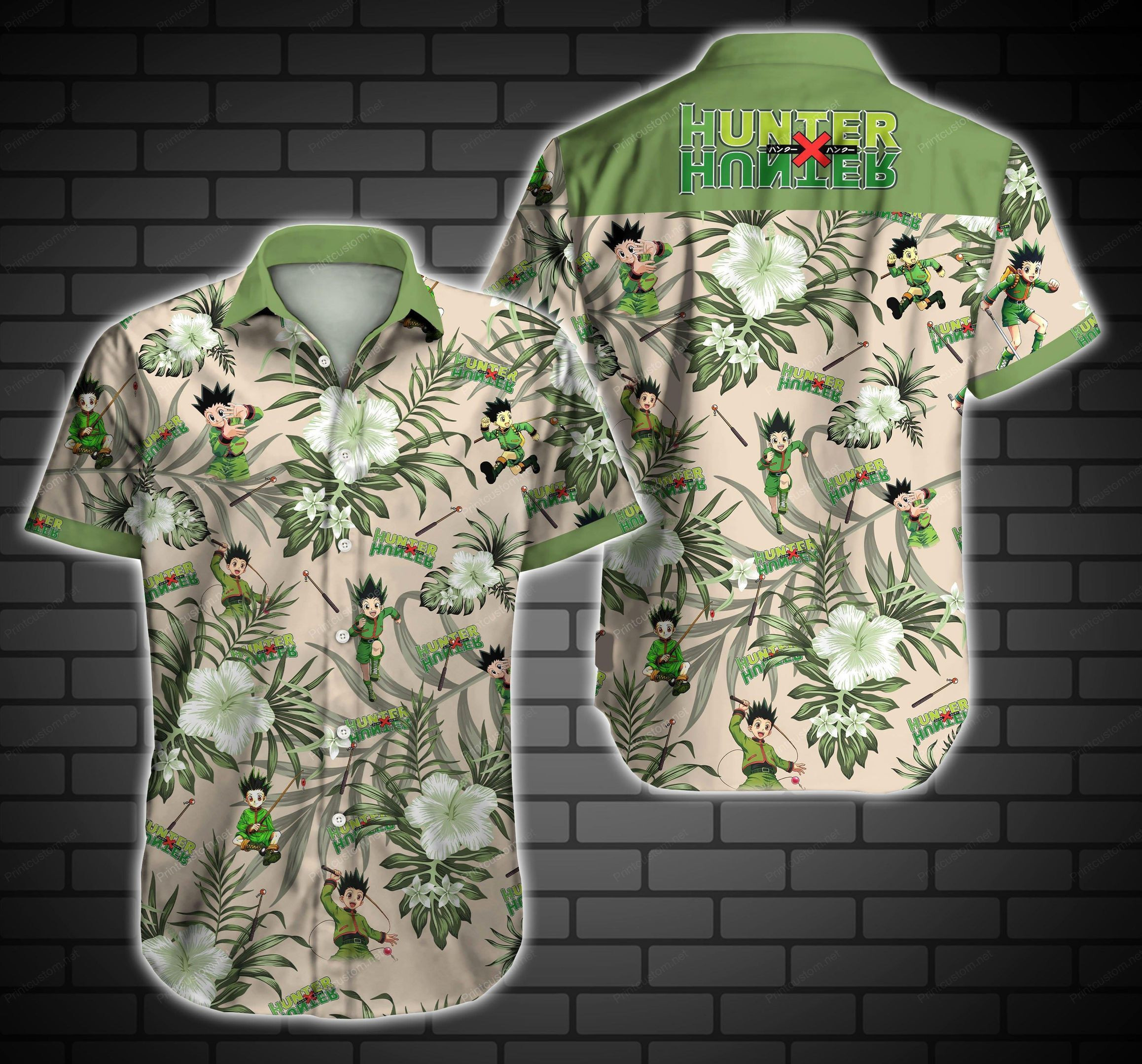NEW Anime Hunter x Hunter Short Sleeve Hawaii Shirt2