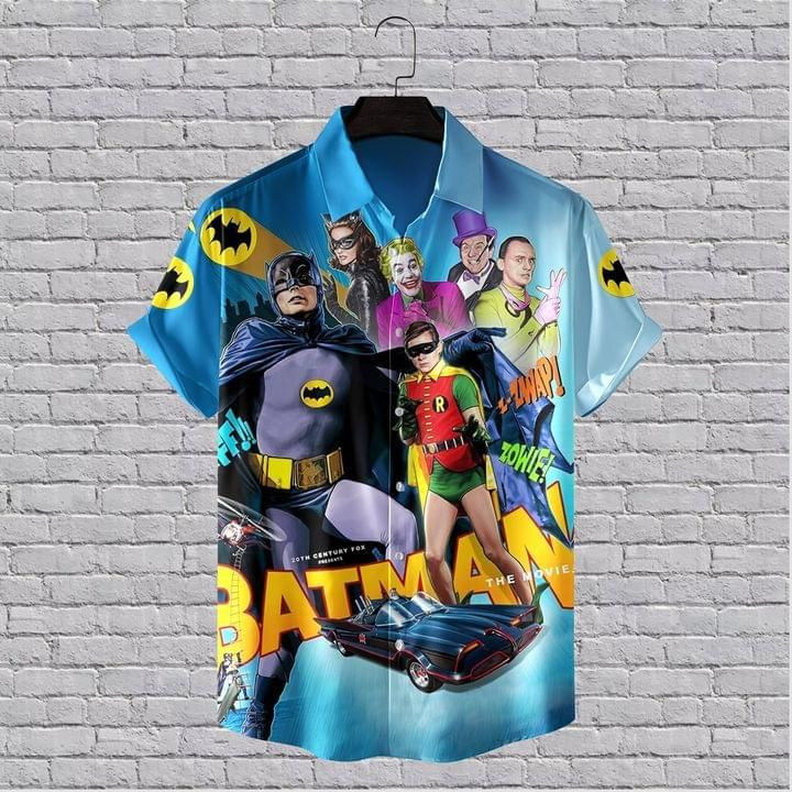 NEW Batman DC Short Sleeve Hawaii Shirt2