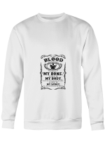 Blood I Give You My Body Hoodie Sweatshirt Long Sleeve T-Shirt Ladies Youth For Men And Women