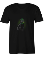 Black Cat _ Green Hat Hoodie Sweatshirt Long Sleeve T-Shirt Ladies Youth For Men And Women