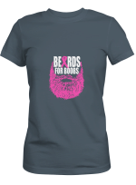 Breast Cancer Beards For Boobs Hoodie Sweatshirt Long Sleeve T-Shirt Ladies Youth For Men And Women