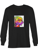 Bull Dog Art L.Vodden Hoodie Sweatshirt Long Sleeve T-Shirt Ladies Youth For Men And Women