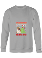 Bull Dog Ugly Christmas Christmas Ugly Sweater  Hoodie Sweatshirt Long Sleeve T-Shirt Ladies Youth For Men And Women