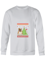 Bull Dog Ugly Christmas Christmas Ugly Sweater  Hoodie Sweatshirt Long Sleeve T-Shirt Ladies Youth For Men And Women