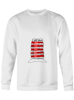 Cat In The Hat I Will Read Hoodie Sweatshirt Long Sleeve T-Shirt Ladies Youth For Men And Women