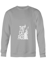 Cat The North Face The Cat Face Hoodie Sweatshirt Long Sleeve T-Shirt Ladies Youth For Men And Women