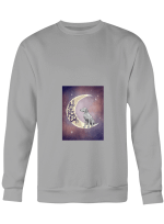 Cattle Dog I Love You To The Moon And Back Hoodie Sweatshirt Long Sleeve T-Shirt Ladies Youth For Men And Women
