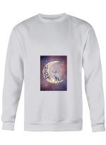 Cattle Dog I Love You To The Moon And Back Hoodie Sweatshirt Long Sleeve T-Shirt Ladies Youth For Men And Women