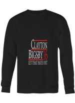 Chappelle Show Clayton Bigsby Let That Hate Out Hoodie Sweatshirt Long Sleeve T-Shirt Ladies Youth For Men And Women