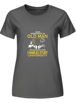 Charles Sturt University Graduate Man Hoodie Sweatshirt Long Sleeve T-Shirt Ladies Youth For Men And Women