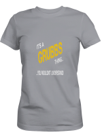 Grubbs It_s A Grubbs Thing You Wouldn_t Understand T shirts for men and women