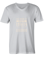 1956 60 Shirts Life Begins At 60 T-Shirt for best time