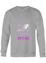 1957 Woman The Best Are Born In 1957 T-Shirt For Men And Women