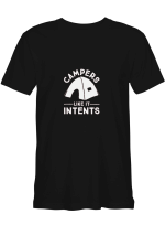 CAMPERS LIKE IT INTENTS Camping T shirts for biker