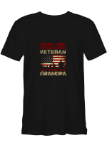 More Than Being A Veteran Is Being A Grandpa Father_s Day Veteran T shirts for biker