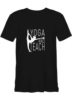 Yoga And Teach Yoga T shirts for biker