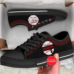 Baseball Low Top Shoes Custom Personalize Name