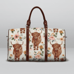 Highland Cow Travel Bag - Cow Bag, Gift For Cow Lovers