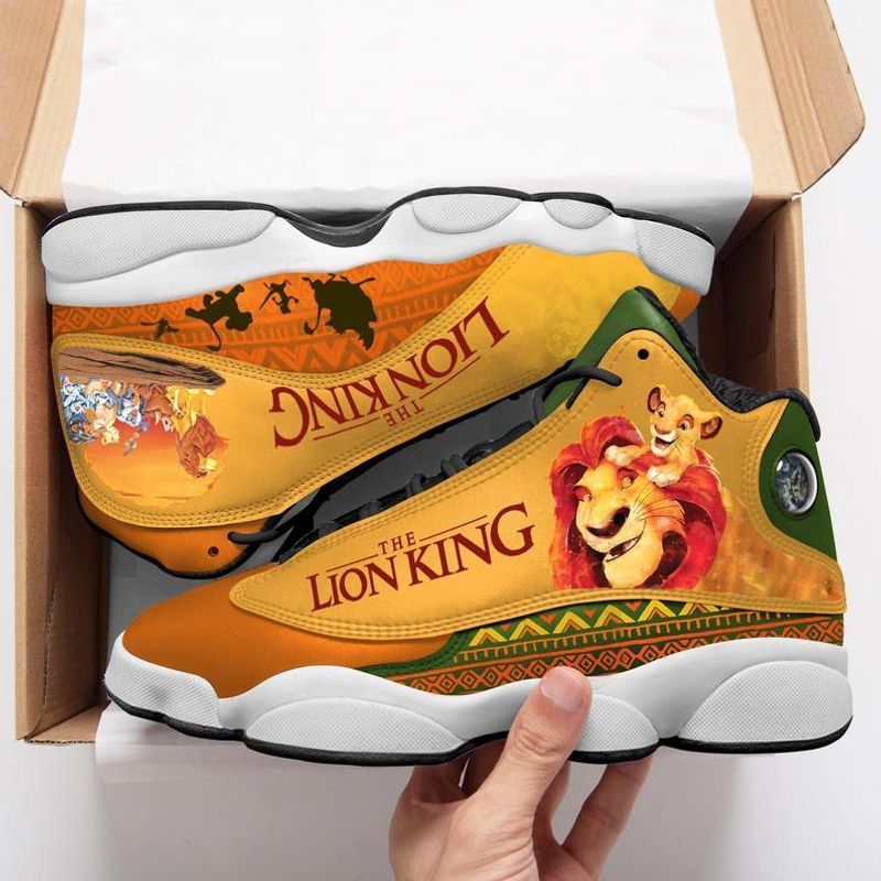Lion king 5 air jordan 13 shoes  men and women size  us - men size (us) / 13