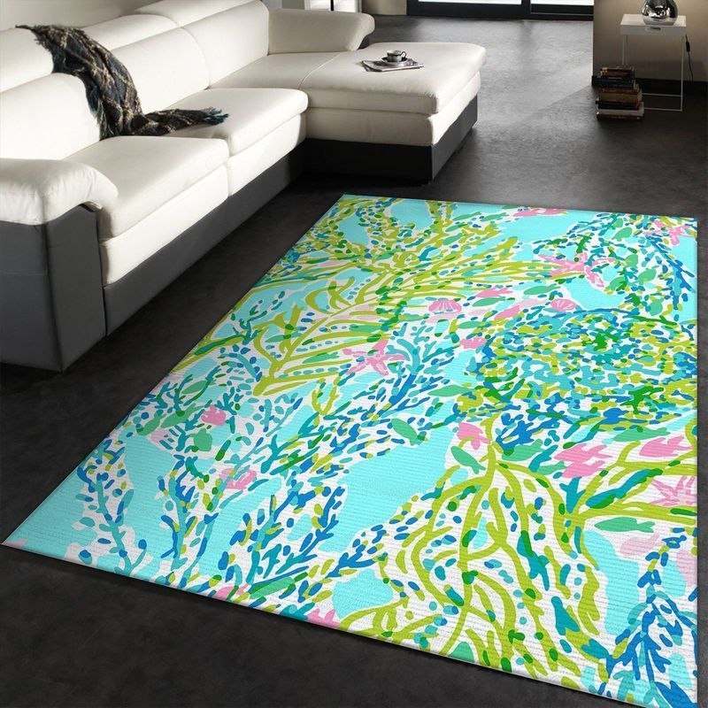 Rugs in Living Room and Bedroom - Skye blue heaven lilly pulitzer area rug living room rug home decor floor decor