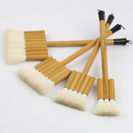 Woolen Hair Oil Painting Brush Watercolor Depict Pens Background 3/5/7 Joint Large Wide Bamboo Pen Scrubbing Paintbrush