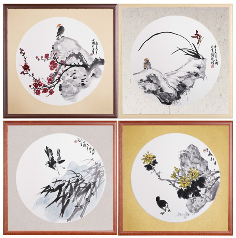 Thicken Soft Calligraphy Mounting Raw Xuan Paper Chinese Rice Paper Card Children Watercolor Painting Lens Cards Carta Di Riso