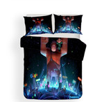 Wreck-It Ralph Ralph Breaks the Internet Pattern Printed Bedding Bed Sets EXR8356