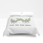 3D Aloe You Very Much Duvet Cover Bedding Sets