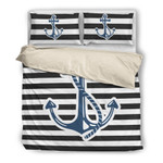 Boat AnchorVintagetripe c006 bt0168Anchor Nautical 3D Customize Bedding Set Duvet Cover SetBedroom Set Bedlinen