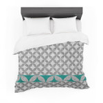 Nick Atkinson "Diamond Turquoise" Cotton3D Customize Bedding Set Duvet Cover SetBedroom Set Bedlinen