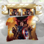 Avengers 4 Endgame Captain America et Bedroomet Bed 3D Bag3D Customize Bedding Set Duvet Cover SetBedroom Set Bedlinen