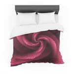 Michaelussna "Isabella's Pinwheel" Red Featherweight3D Customize Bedding Set Duvet Cover SetBedroom Set Bedlinen