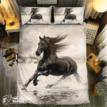 Spring Dark Horse #09144 3D Customize Bedding Set Duvet Cover SetBedroom Set Bedlinen