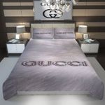 Gray Gucci Inspired  3D Customized Bedding Sets Duvet Cover Bedlinen Bed set
