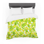 Ebi Emporium "GiraffepotsLemon Lime" Green Yellow Featherweight3D Customize Bedding Set Duvet Cover SetBedroom Set Bedlinen